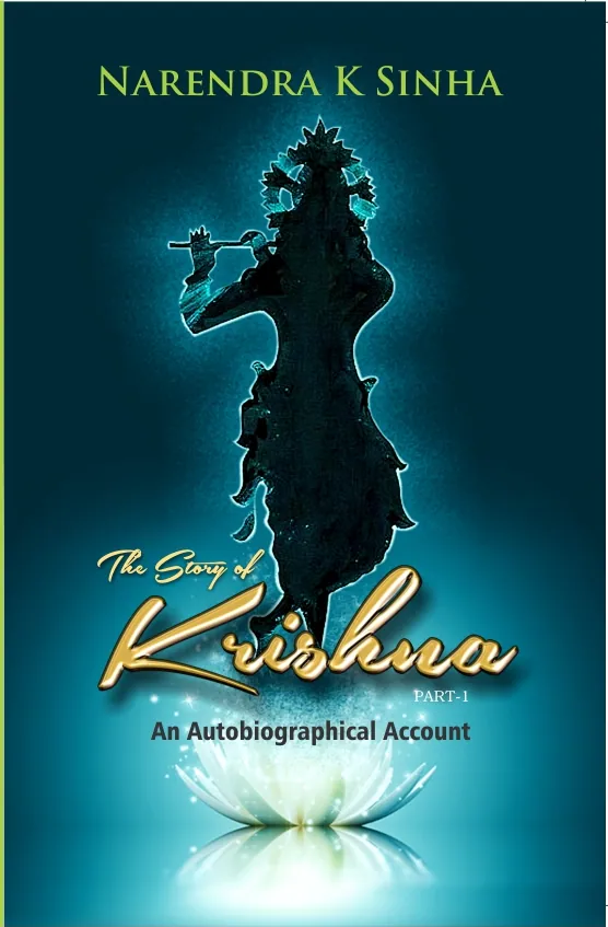 Cover design: Story of Krishna Part-1 Sinha