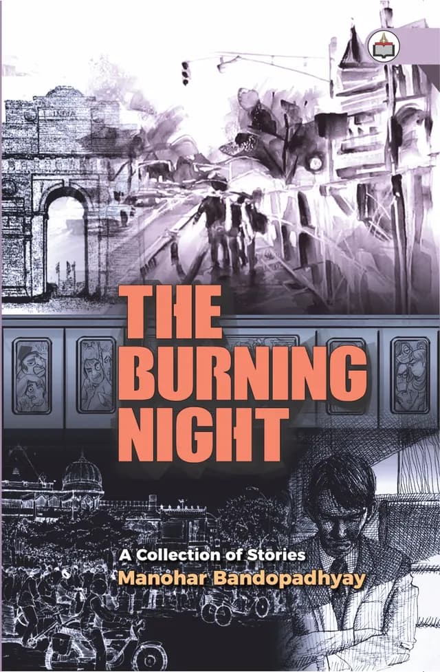 Cover design: The Burning Night Manohar Bandopadhyay