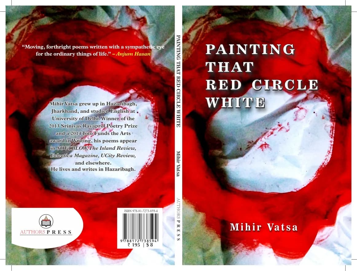 Full cover wrap for Painting That Red Circle White by Mihir Vatsa