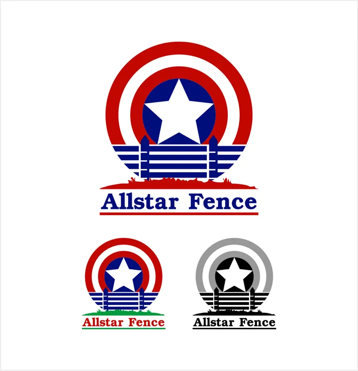 Logo concept for Allstar Fence