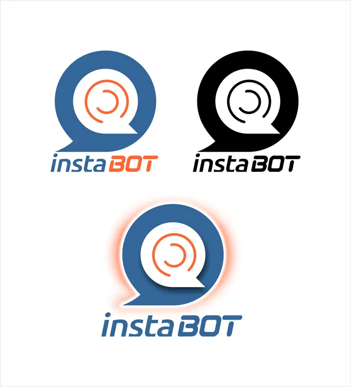 Logo concept for instaBOT
