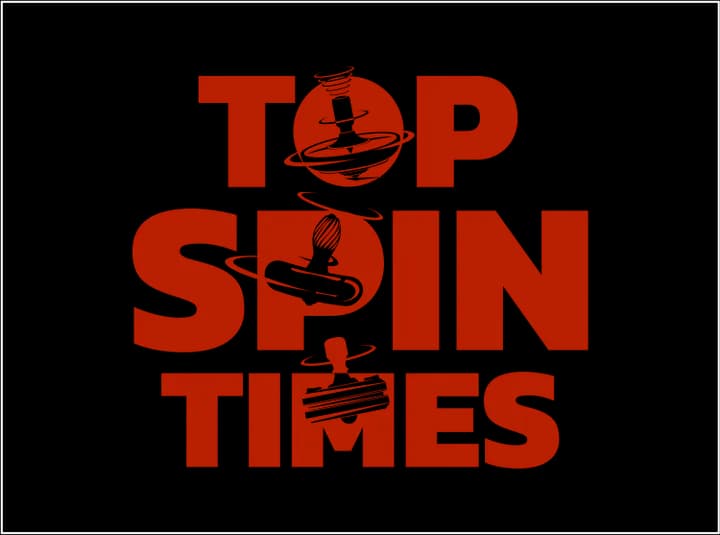 Logo concept for Top Spin Times
